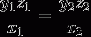 http://latex.codecogs.com/gif.latex?\frac%7by_%7b1%7dz_%7b1%7d%7d%7bx_%7b1%7d%7d=\frac%7by_%7b2%7dz_%7b2%7d%7d%7bx_%7b2%7d%7d