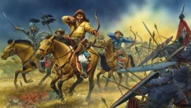 المغول لم يغسل ملابسهم