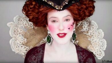 تم حظر أحمر الشفاه في إنجلترا الفيكتوري