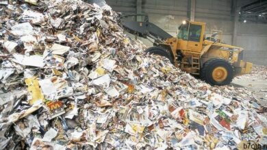 إعادة تدوير الورق له حدود