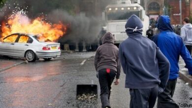 الآيس كريم فان الموسيقى لتهدئة مثيري الشغب