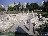 المسرح الروماني.