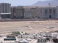 منظر عام لمقبرة البقيع