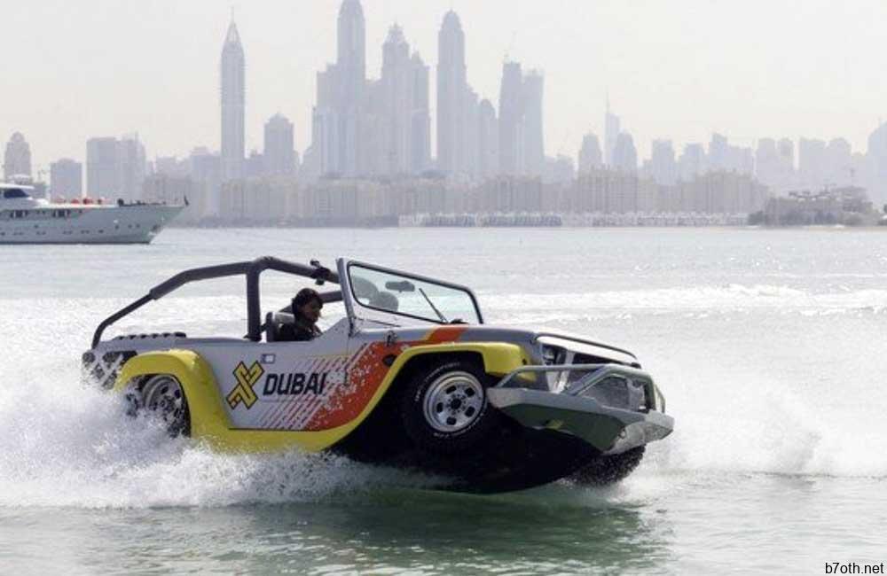 Amphibious Cars @dubaitourism/Twitter