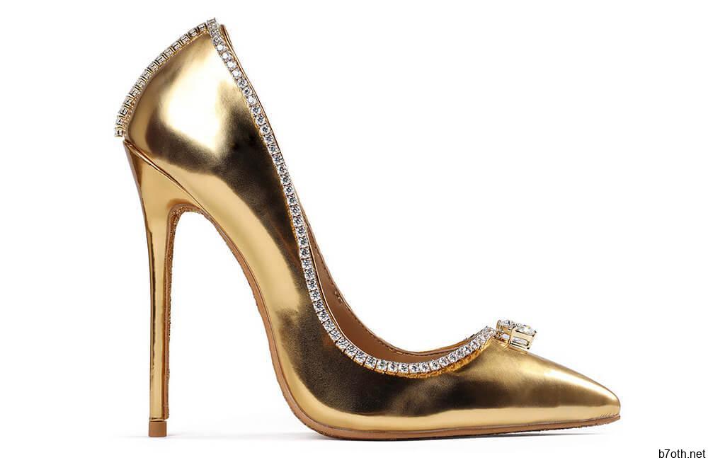 Diamond Shoes @luxuryes / Pinterest.com