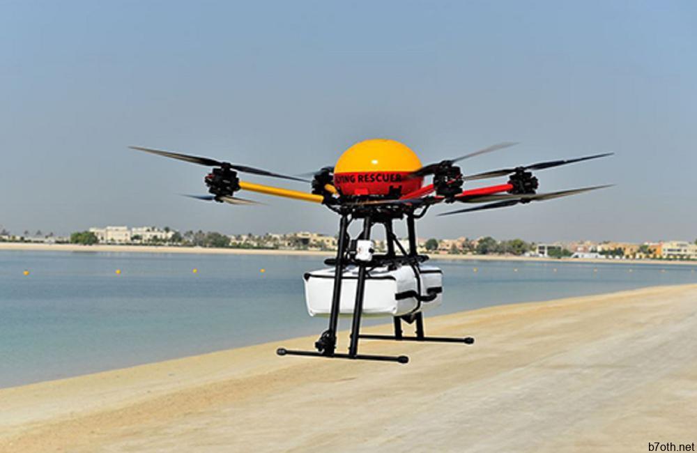 Flying Rescuers @dronethusiast / Pinterest.com