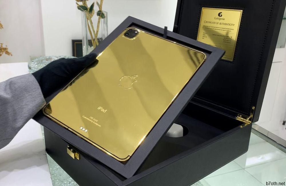 Gold Plated iPads GoldgenieOfficial/Youtube.com
