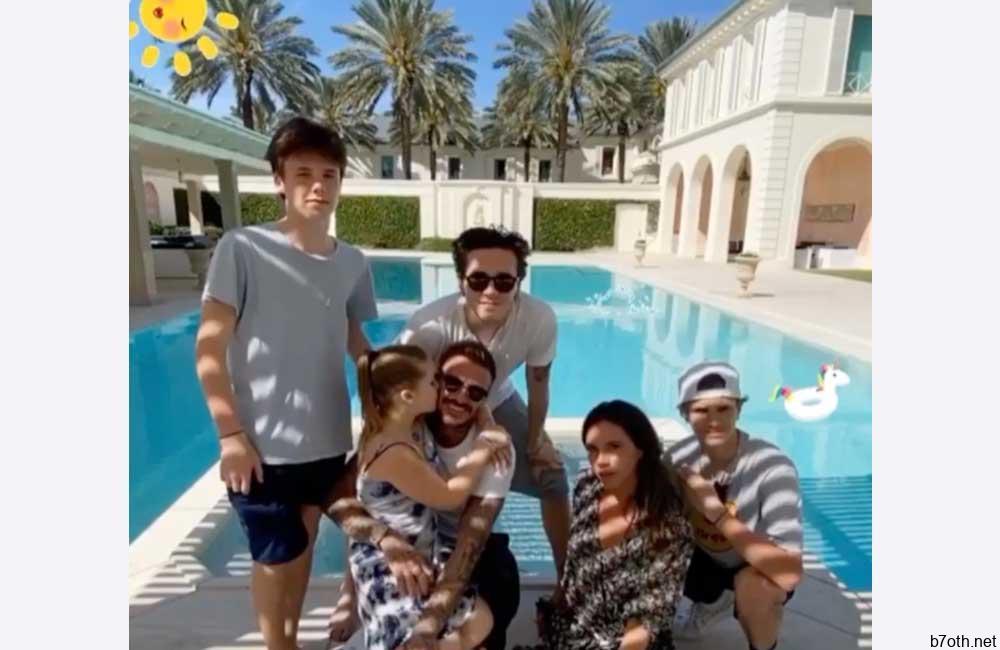 The Beckham's House @victoriabeckham/Instagram