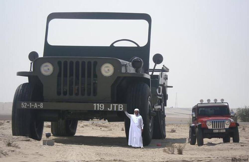 Willy's WW2 Jeep Model @hamadalnahyan / Pinterest.com