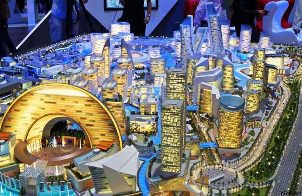 World’s First Temperature Controlled City @mayraperezmadri / Pinterest.com